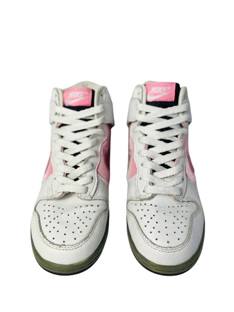 Nike Dunk High WMNS White Pink Clay'