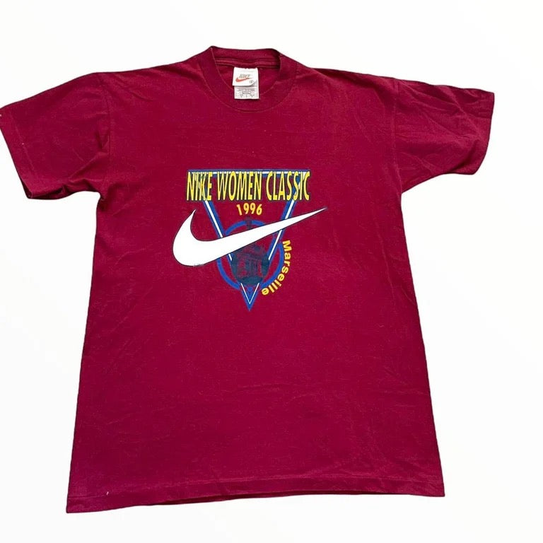 T-shirt Nike vintage Women Marseille 1996