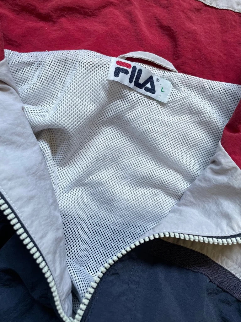 Veste coupe vent vintage Fila