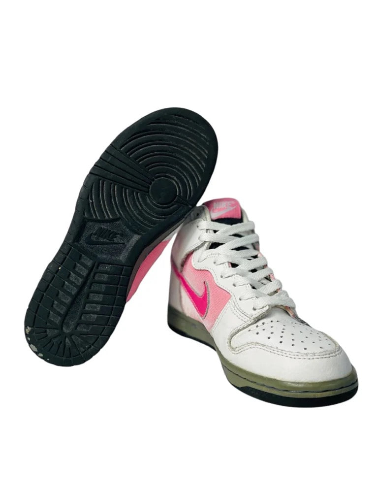 Nike Dunk High WMNS White Pink Clay'
