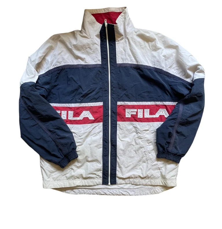 Veste coupe vent vintage Fila