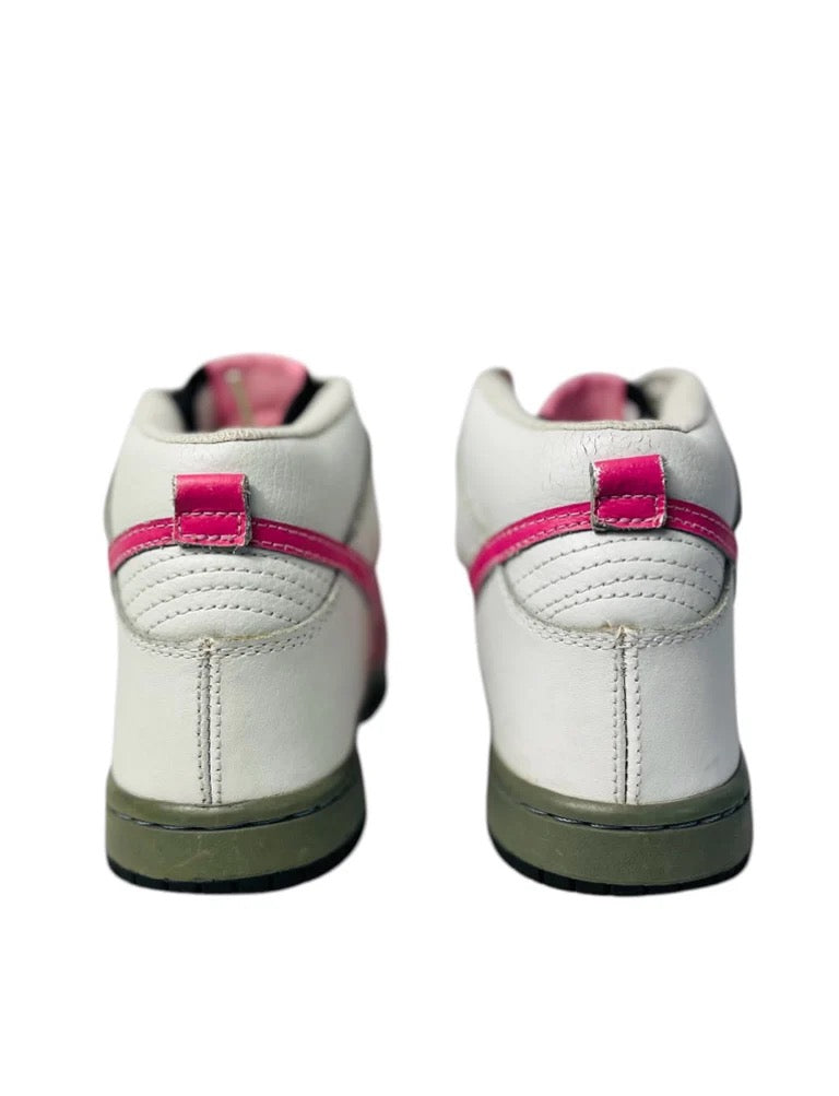 Nike Dunk High WMNS White Pink Clay'