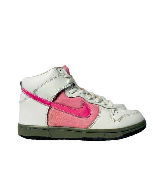 Nike Dunk High WMNS White Pink Clay'