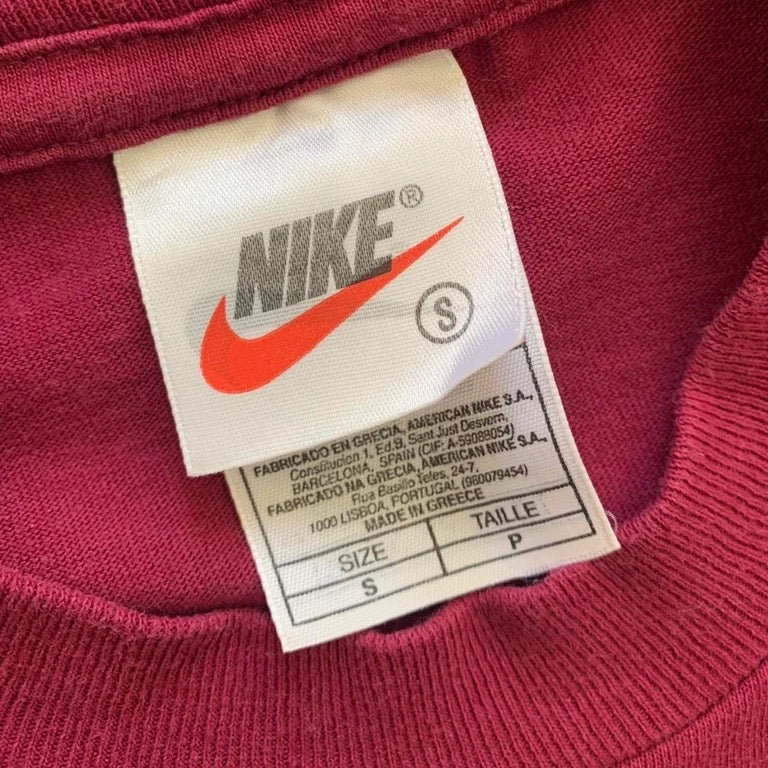 T-shirt Nike vintage Women Marseille 1996