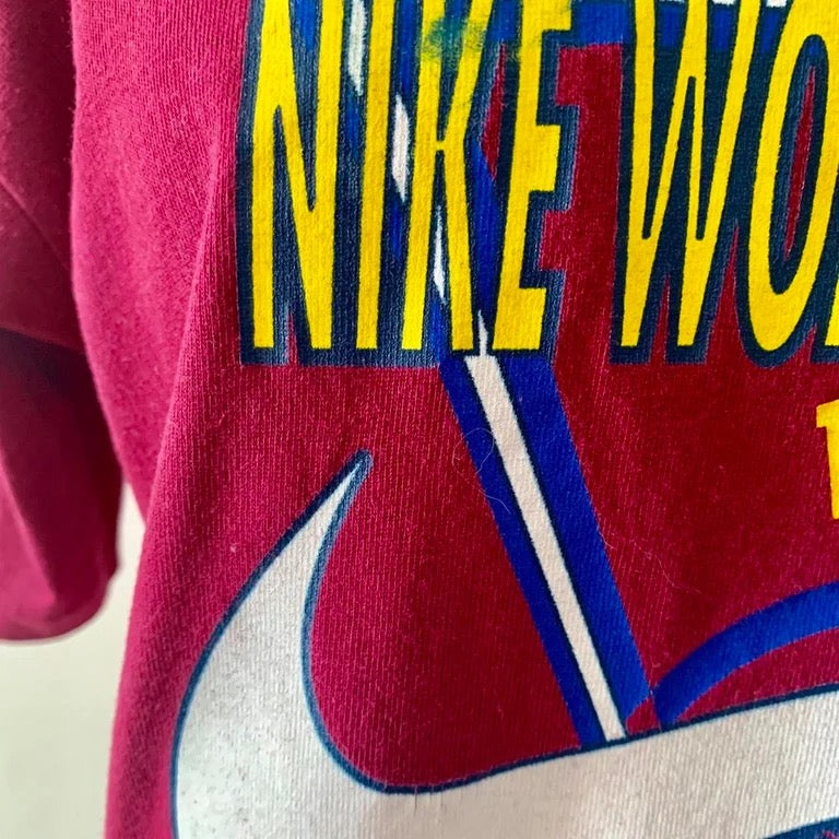 T-shirt Nike vintage Women Marseille 1996