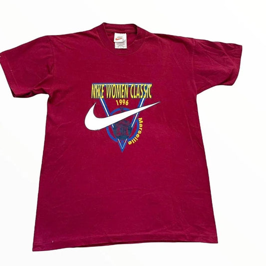 T-shirt Nike vintage Women Marseille 1996