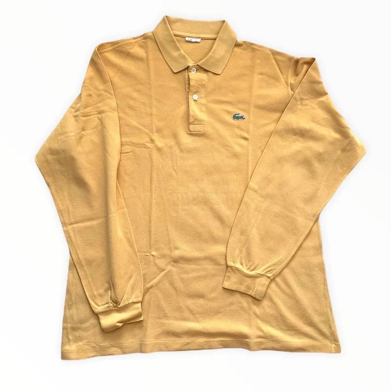 Polo Lacoste manches longues vintage