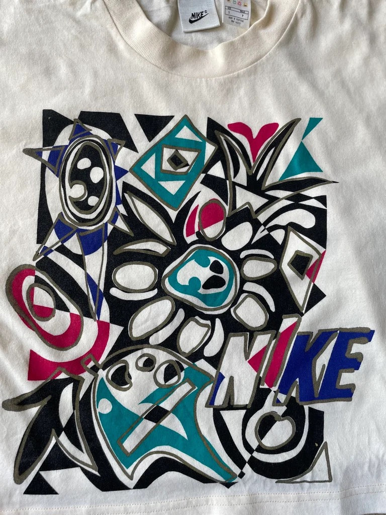 T-shirt Nike vintage crop top