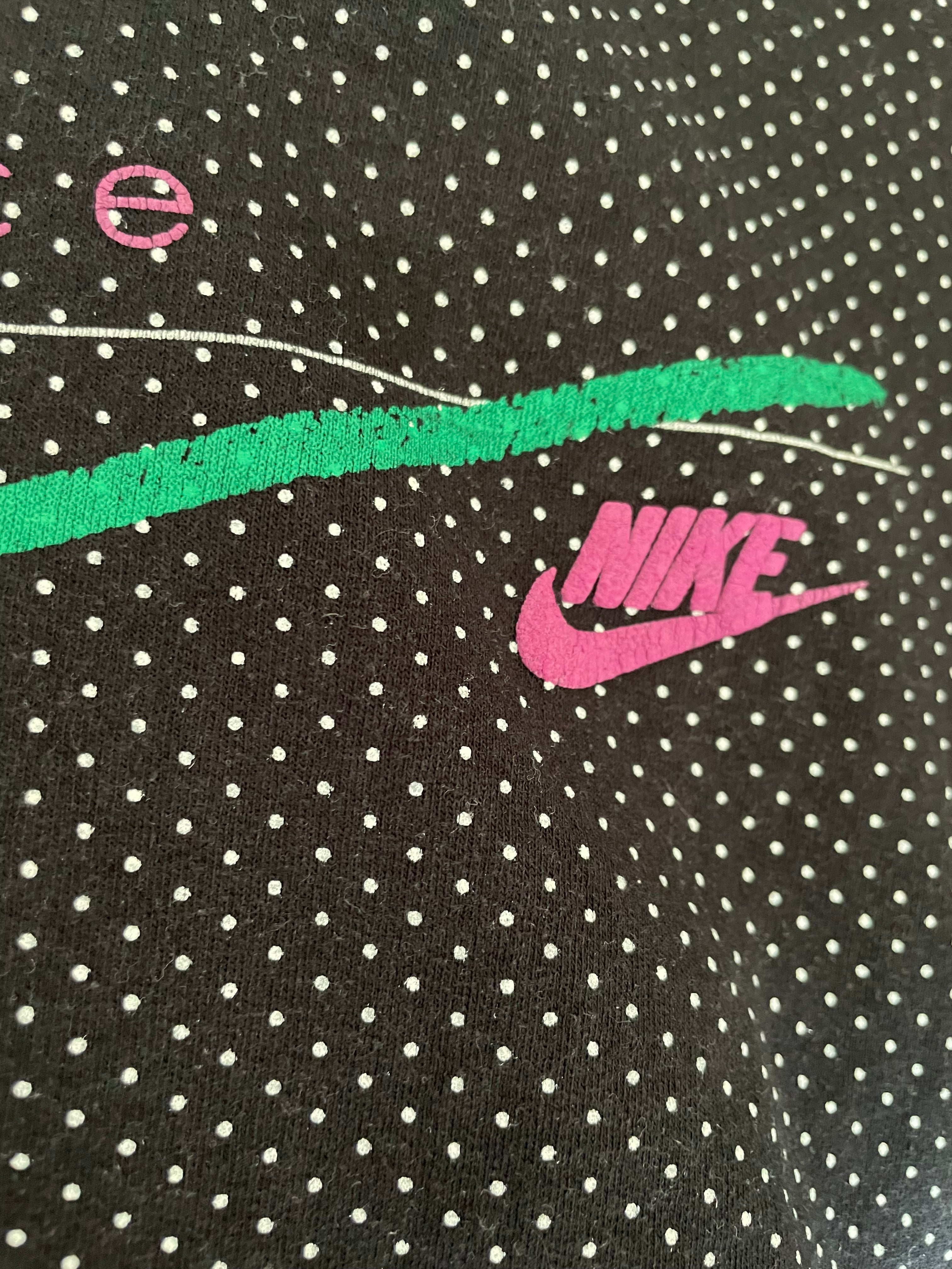 T-shirt Nike vintage manches ballons années 80