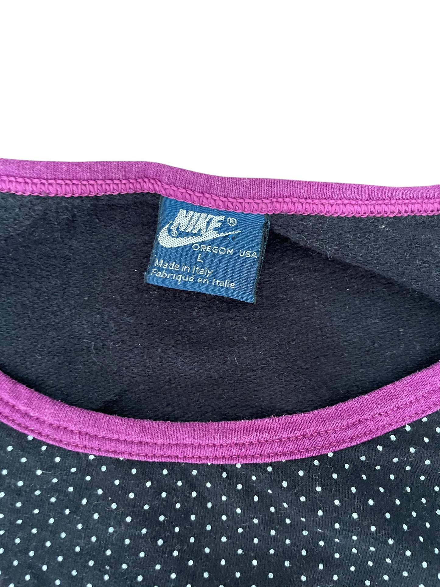 T-shirt Nike vintage manches ballons années 80