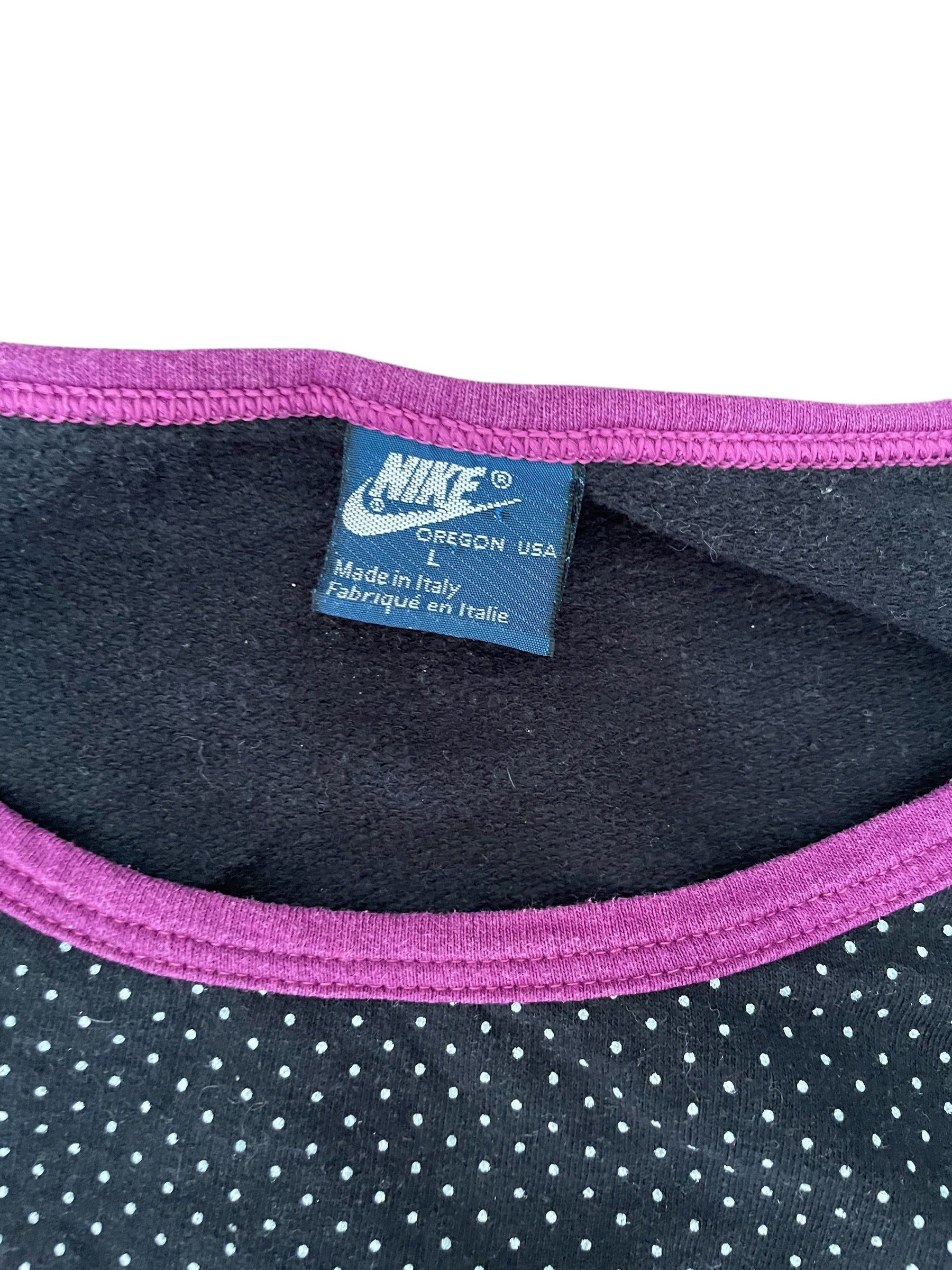 T-shirt Nike vintage manches ballons années 80